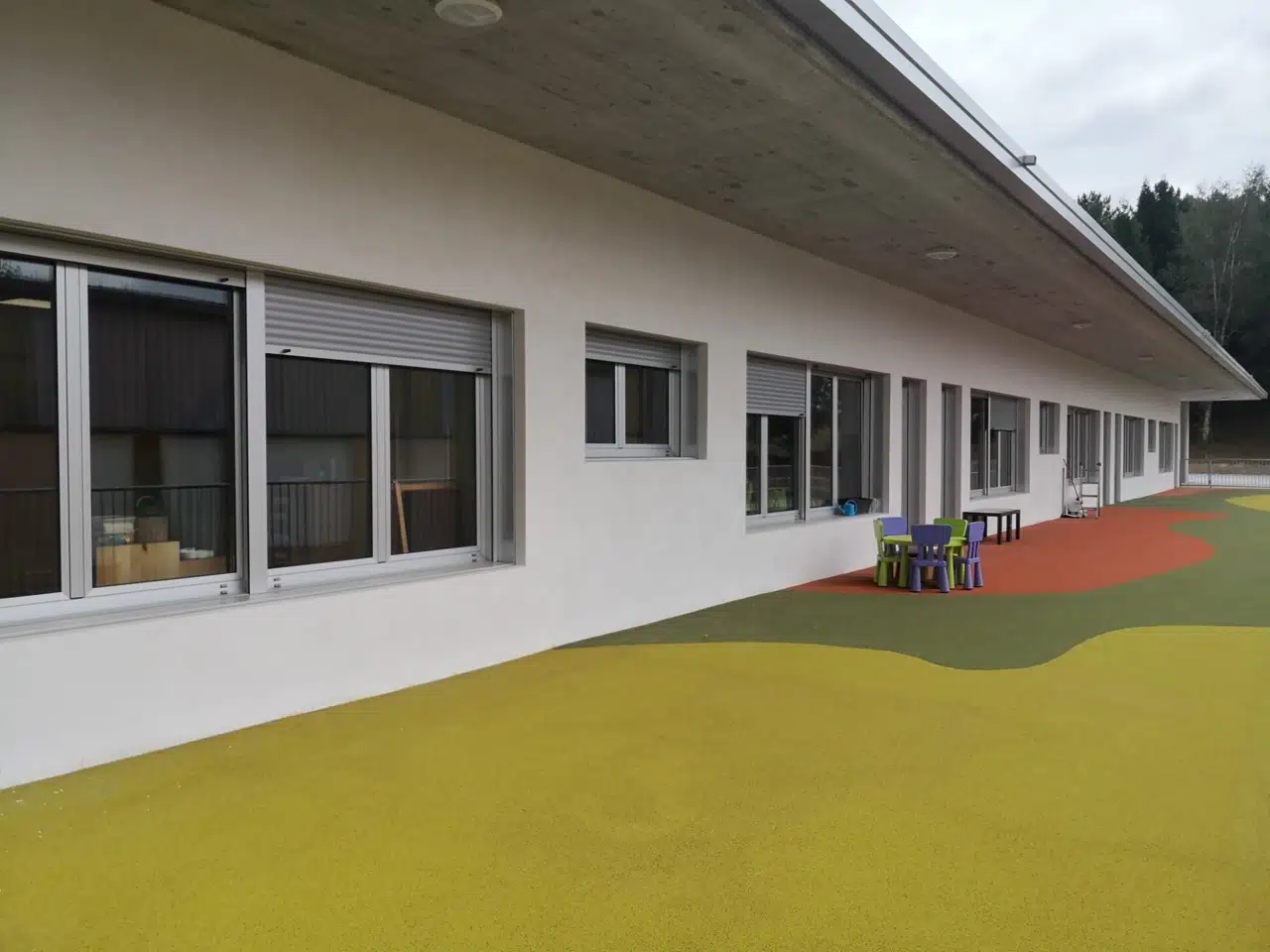 CEIP Lamas de Abade · Estado rehabilitado